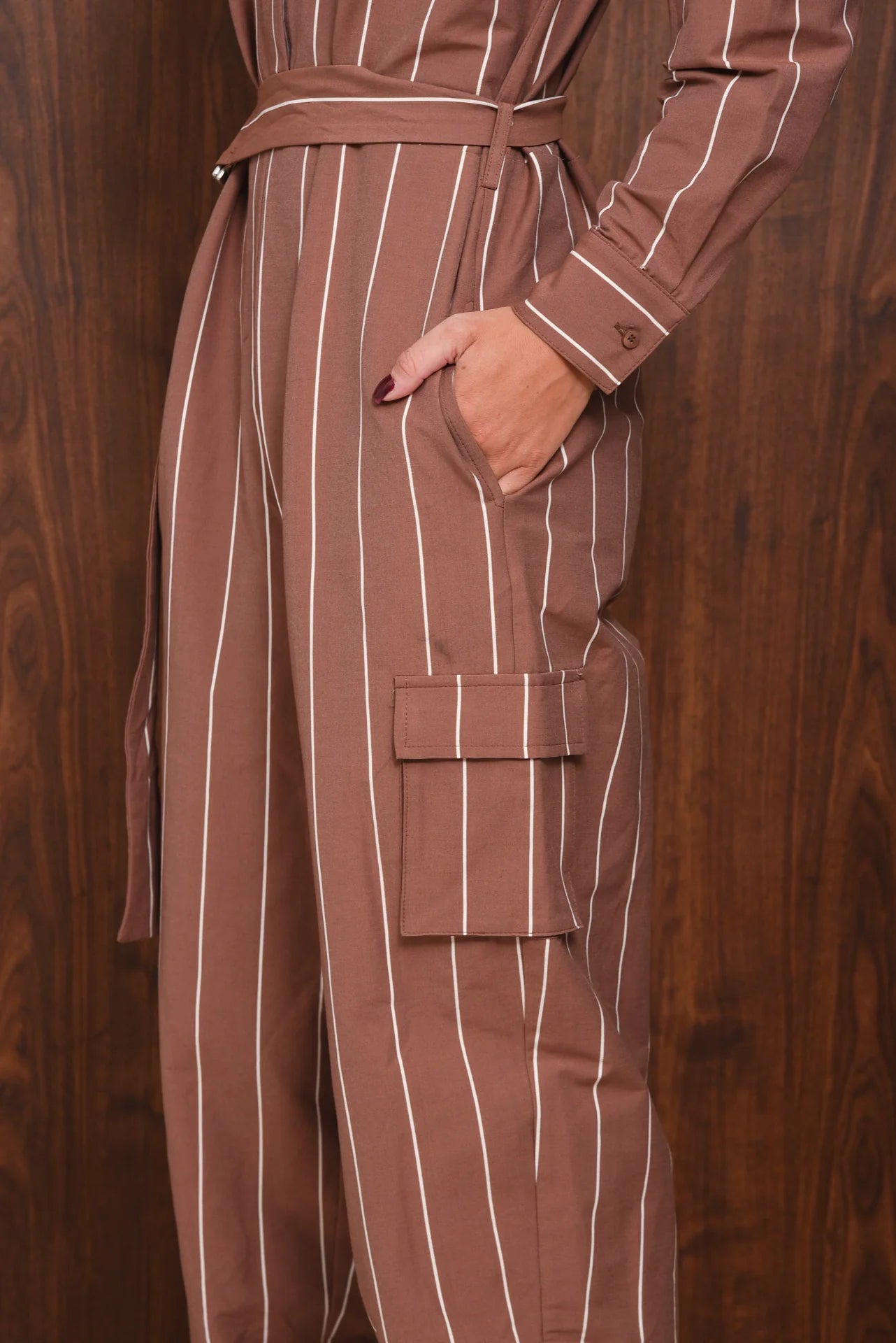 SOULFUL JUMPSUIT BROWN
