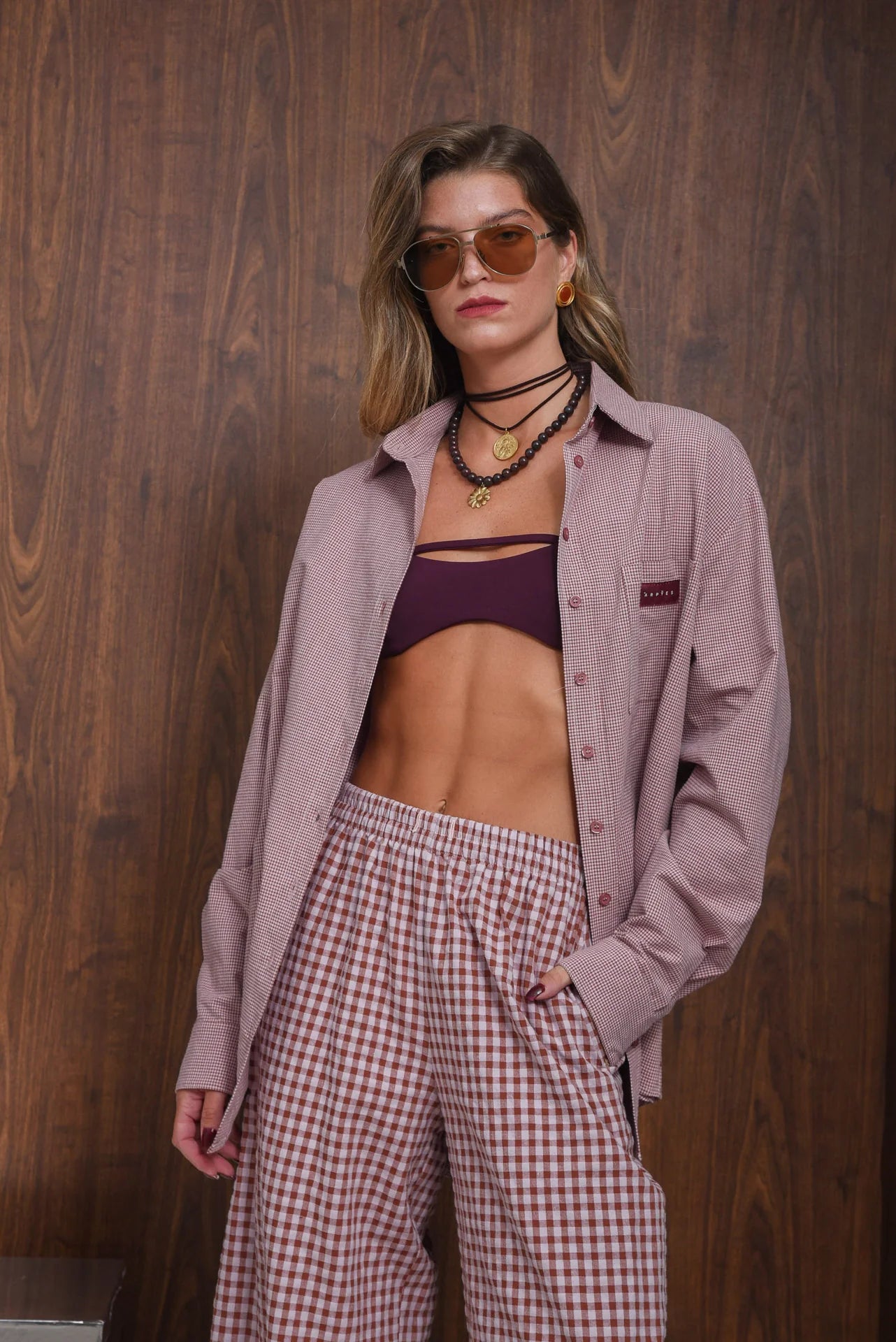 GRACE SHIRT DUSTY PINK