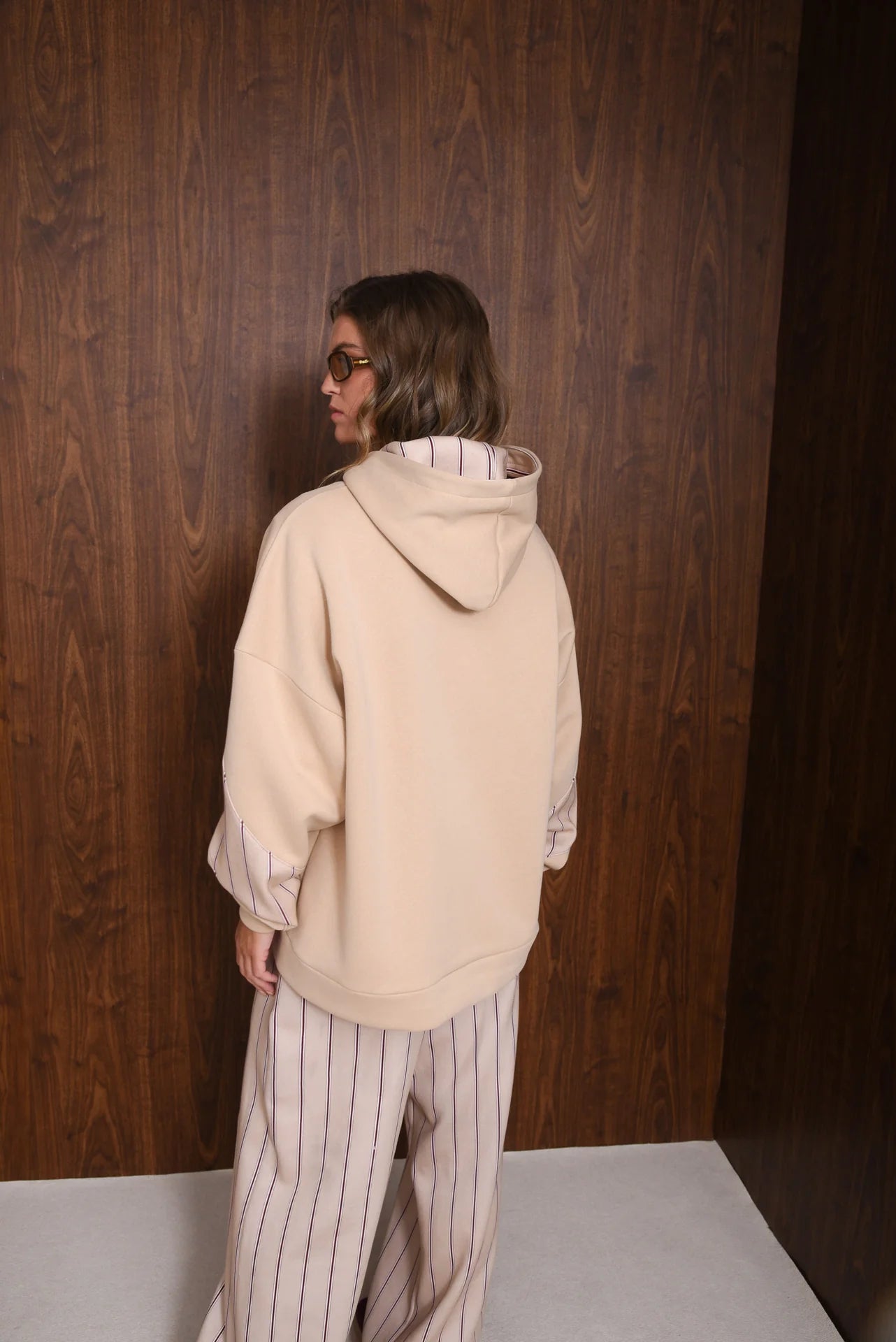 TRUE CARDIGAN BORDEAUX