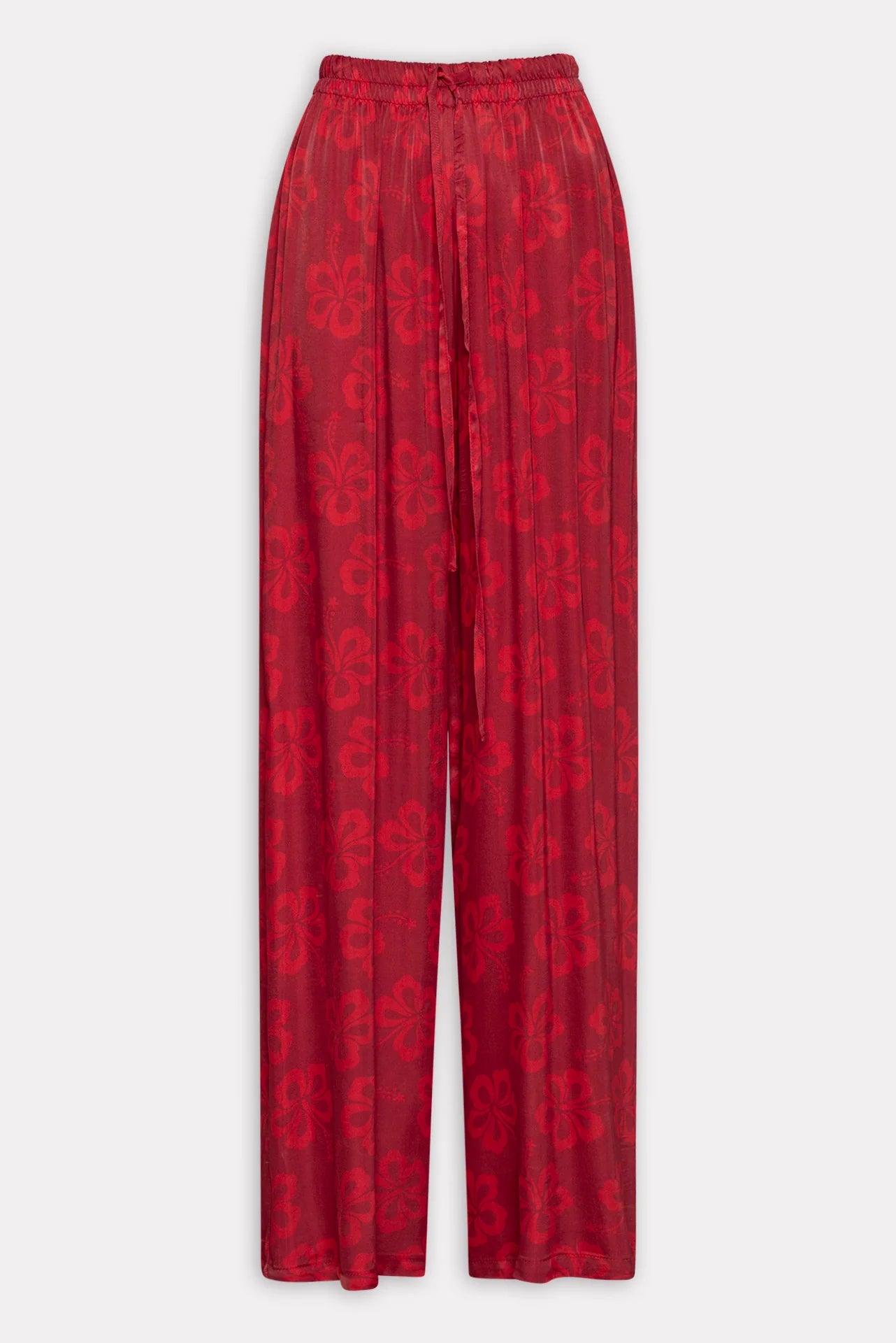 HIBISCUS PANTS RED