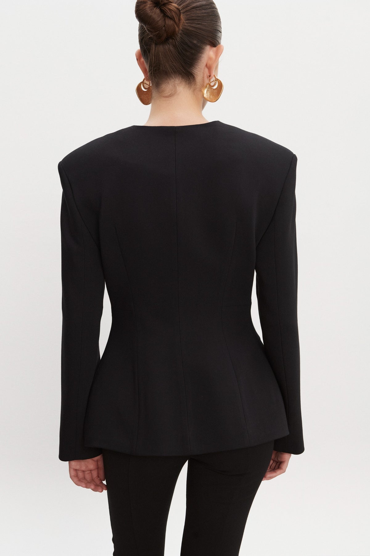 HOURGLASS BLAZER BLACK