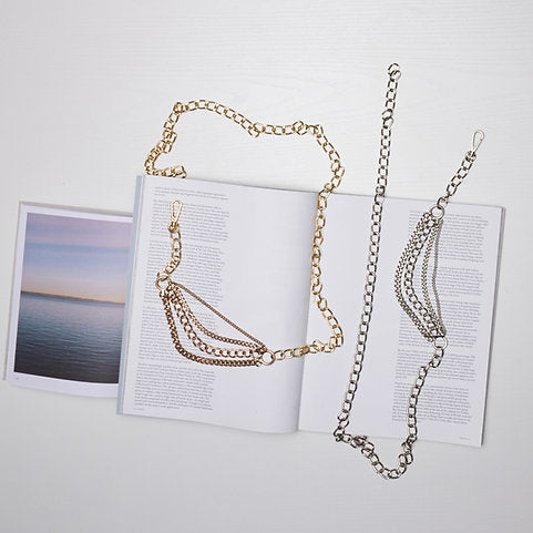 "Move along" chain belt NICKEL