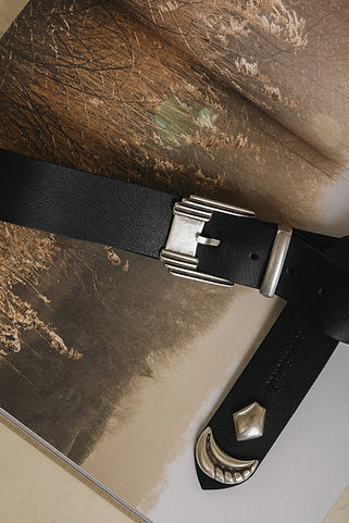 "Donna" leather belt