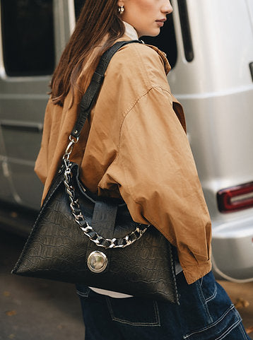 "To the wilder" shoulder bag