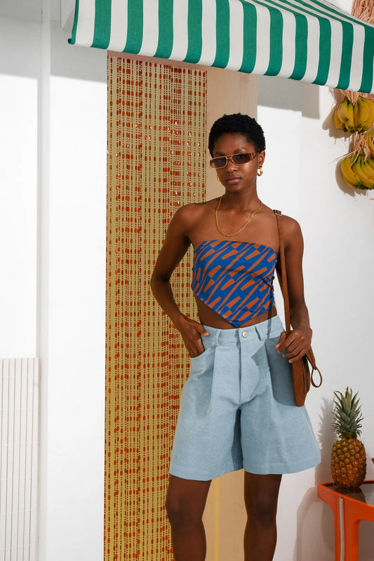 TAMARIND SHORTS LIGHT BLUE