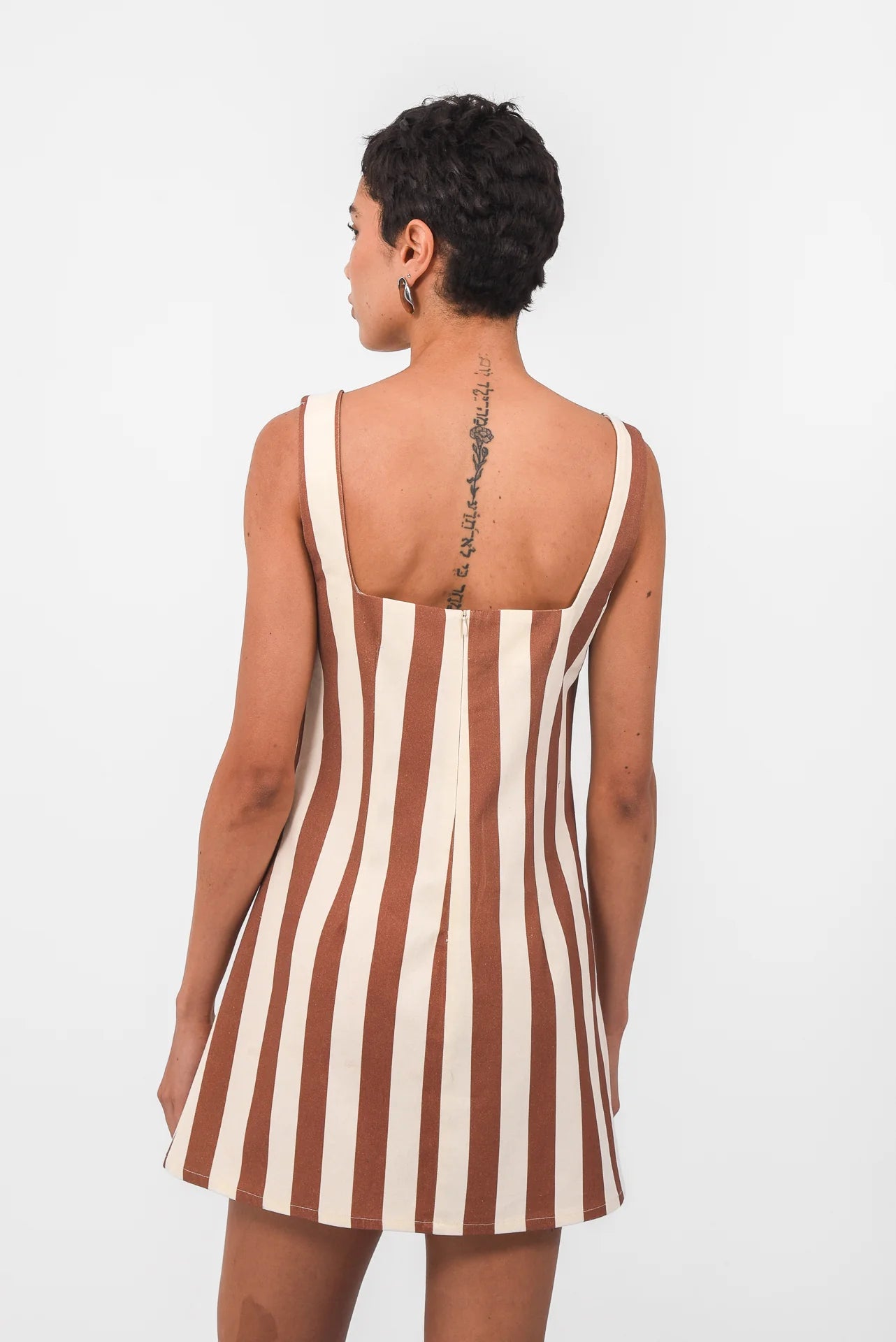 MAUI DRESS BROWN