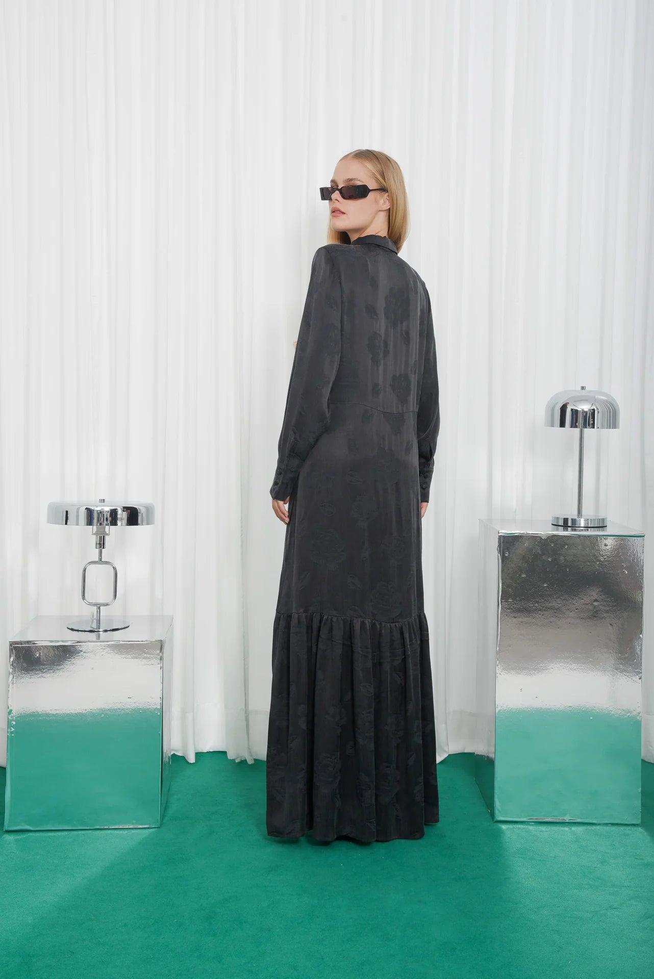 INNER VOICE DRESS ANTHRACITE