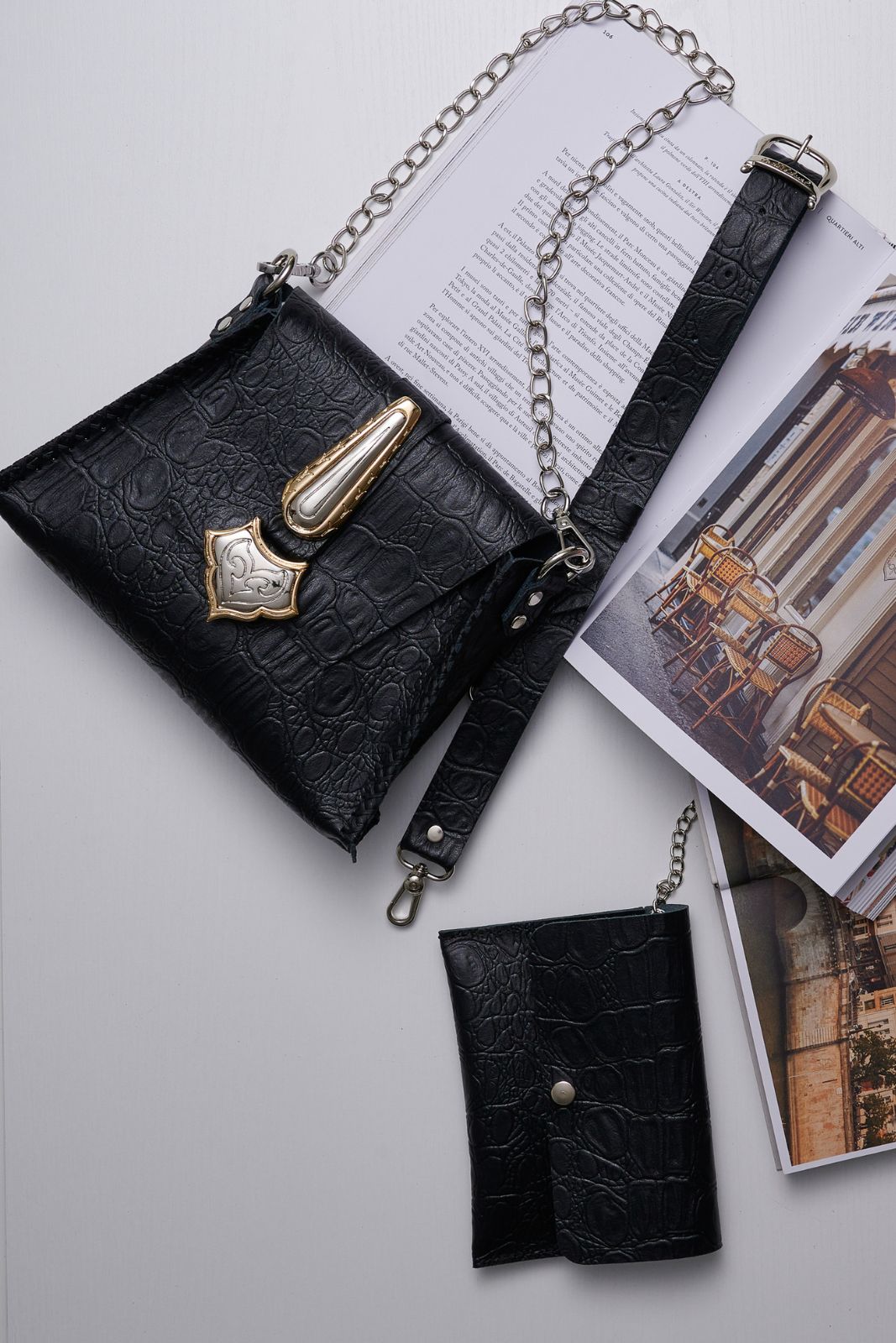 "Apocalypse" shoulder bag