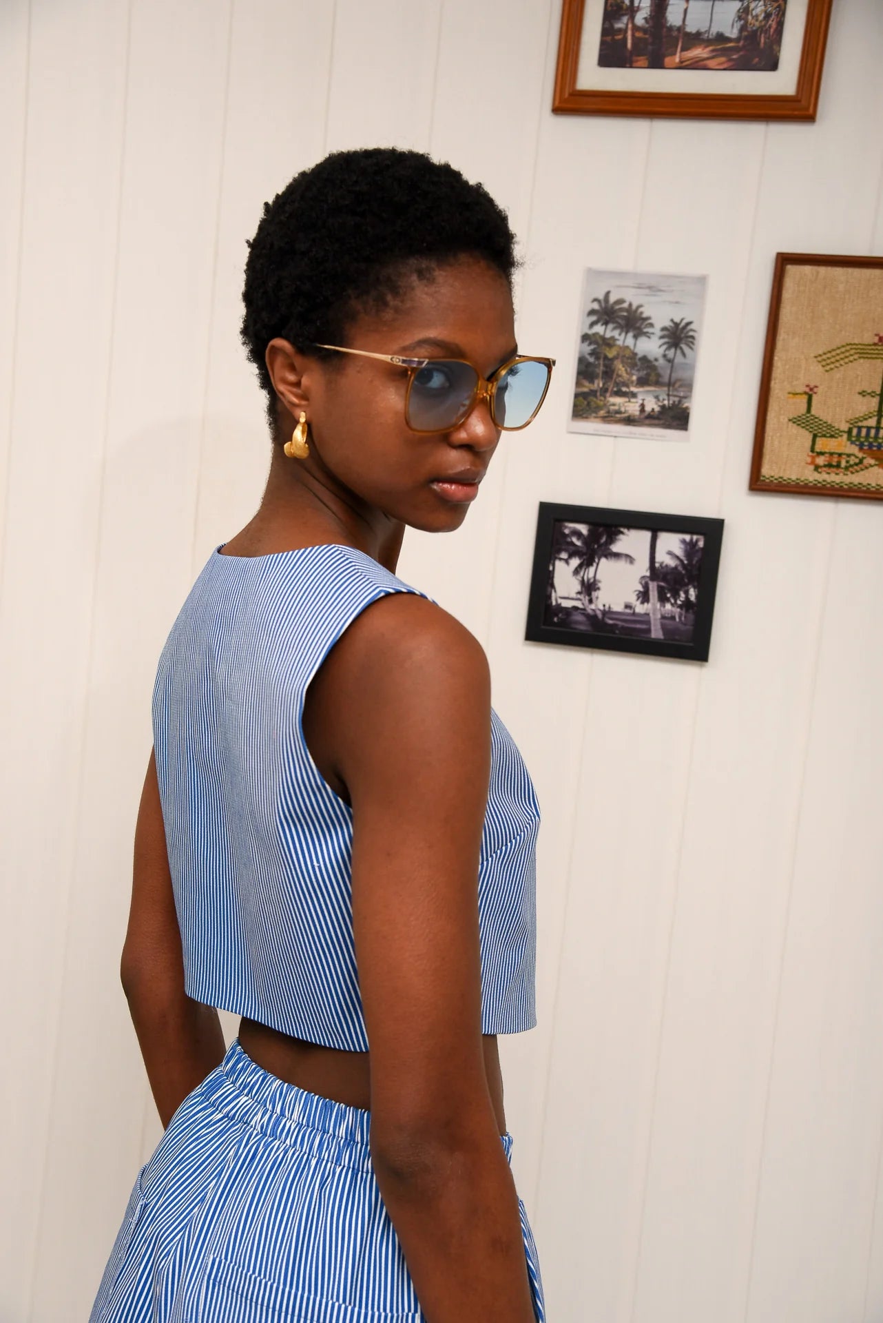 REGGAE VEST BLUE