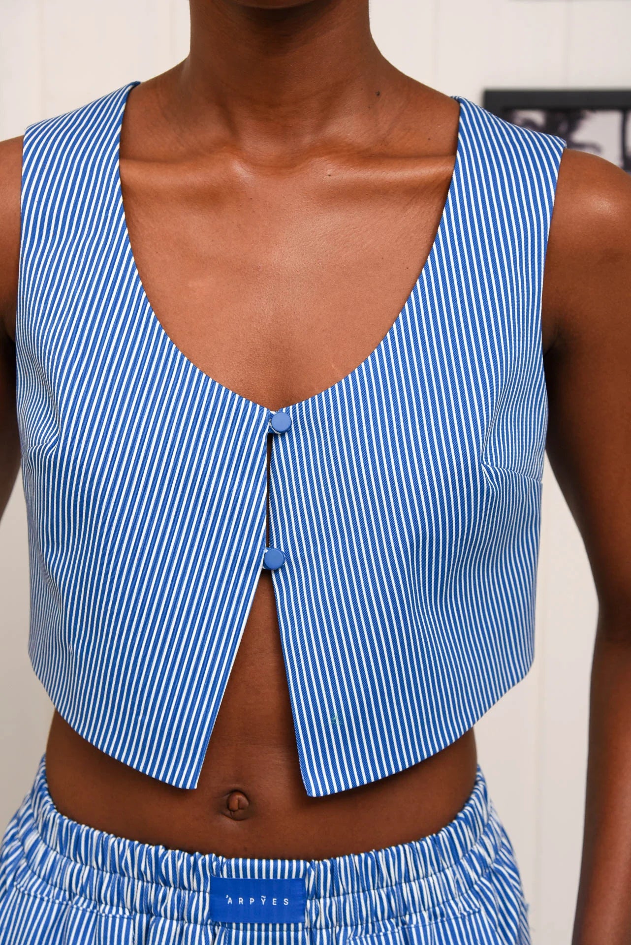 REGGAE VEST BLUE