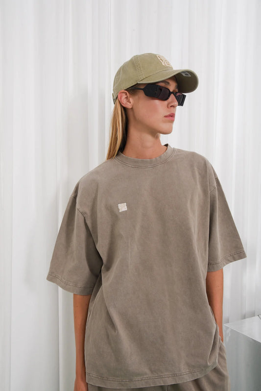 UNIQUE T-SHIRT BEIGE