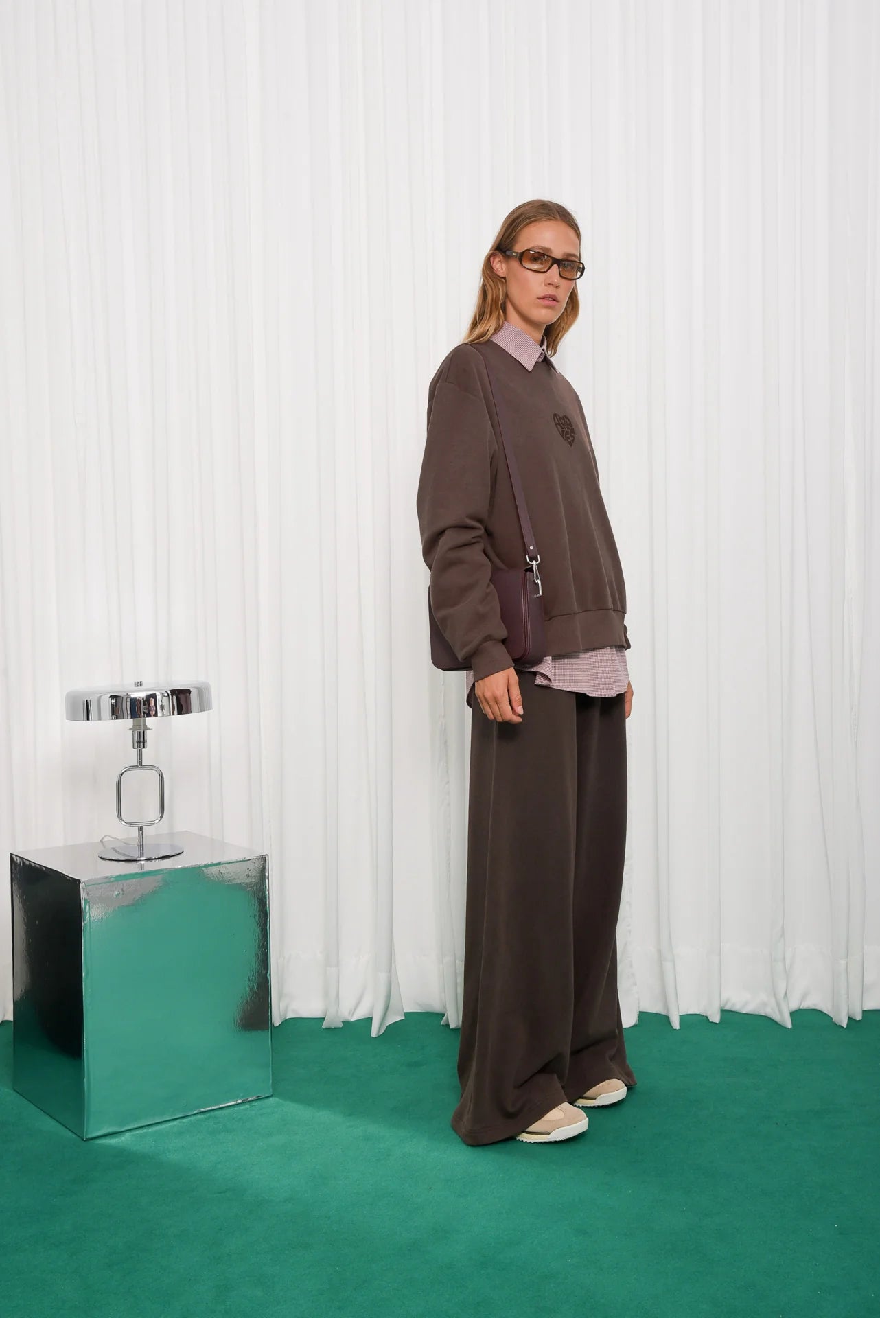 UNIQUE SWEATER BROWN