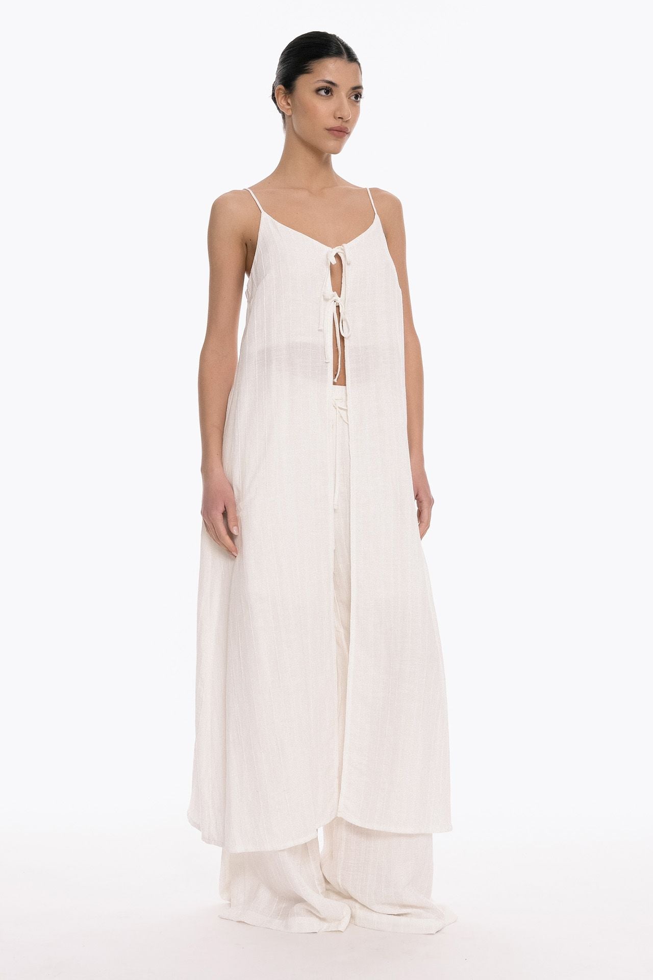 Busy Line Maxi Top