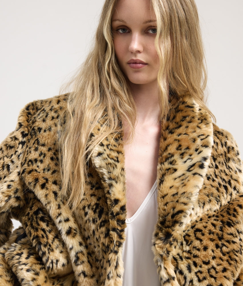 CASSIE LONG FAUX FUR
