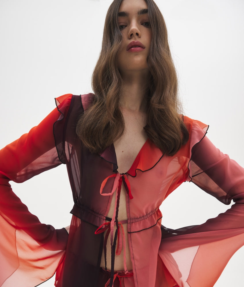 CELIA CROP BLAZER