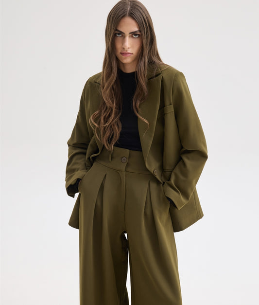 CYNTHIA BLAZER OLIVE