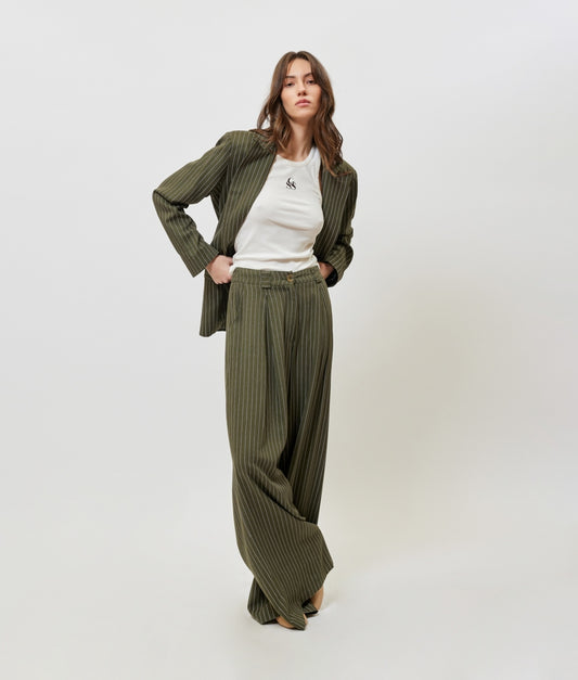 JOSEFINE STRIPPED PANTS
