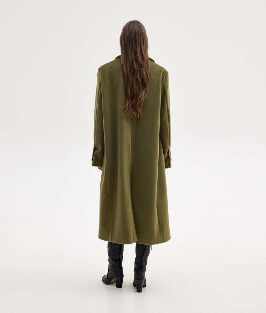 KATHY COAT OLIVE