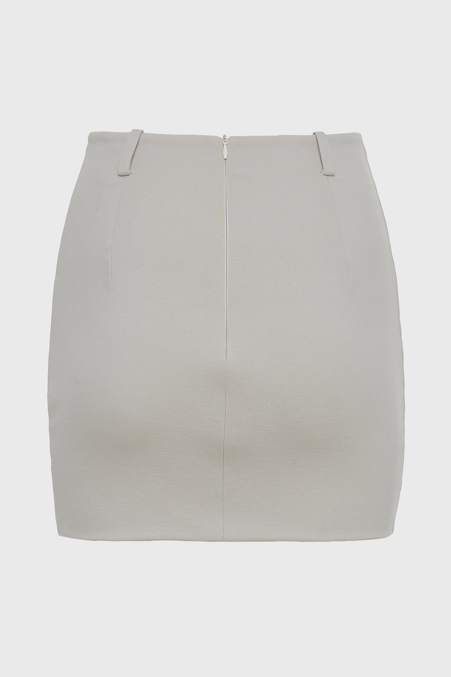DEADLINE MINI SKIRT LIGHT BEIGE
