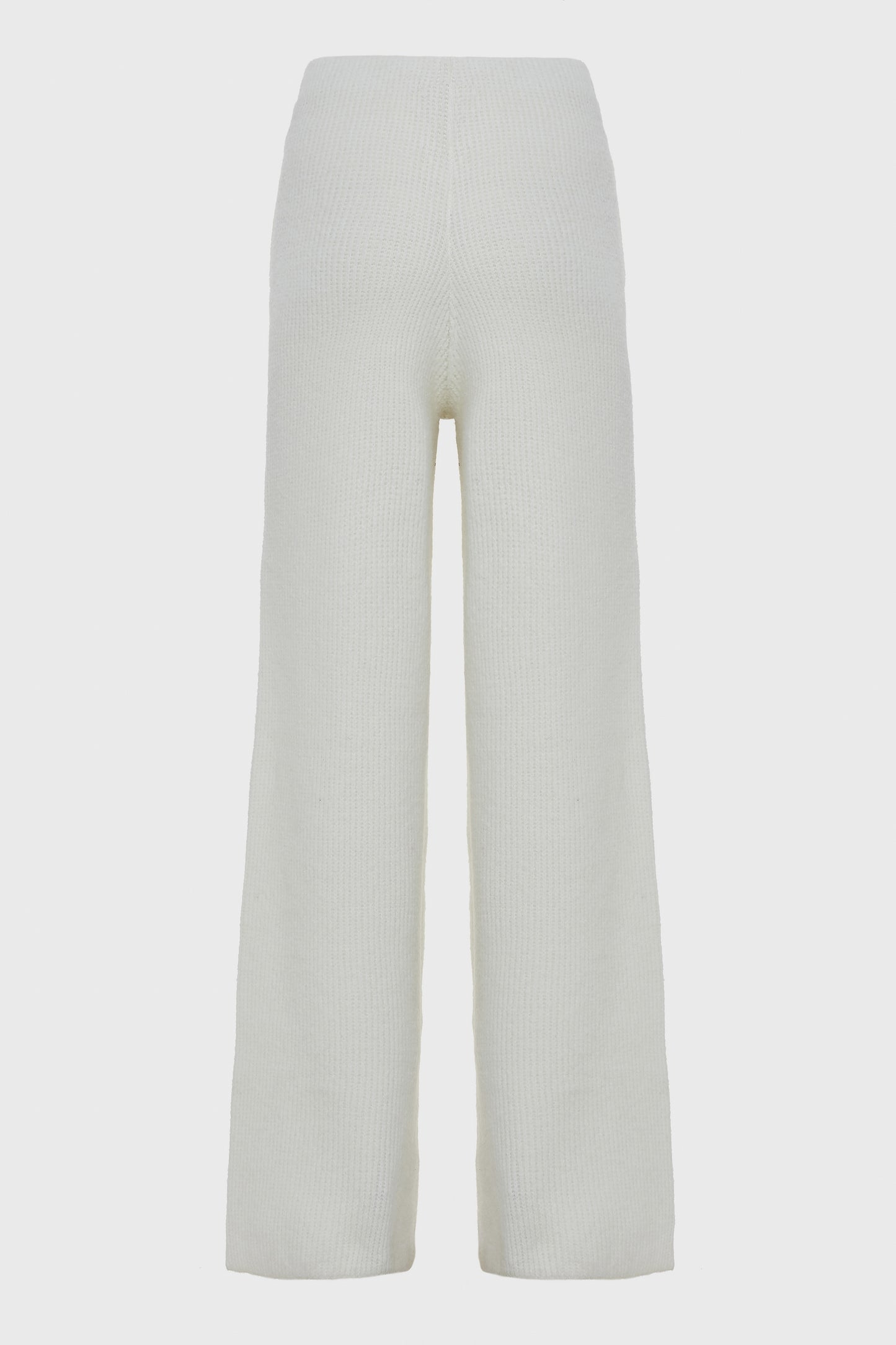 DONNA KNITTED TROUSERS WHITE