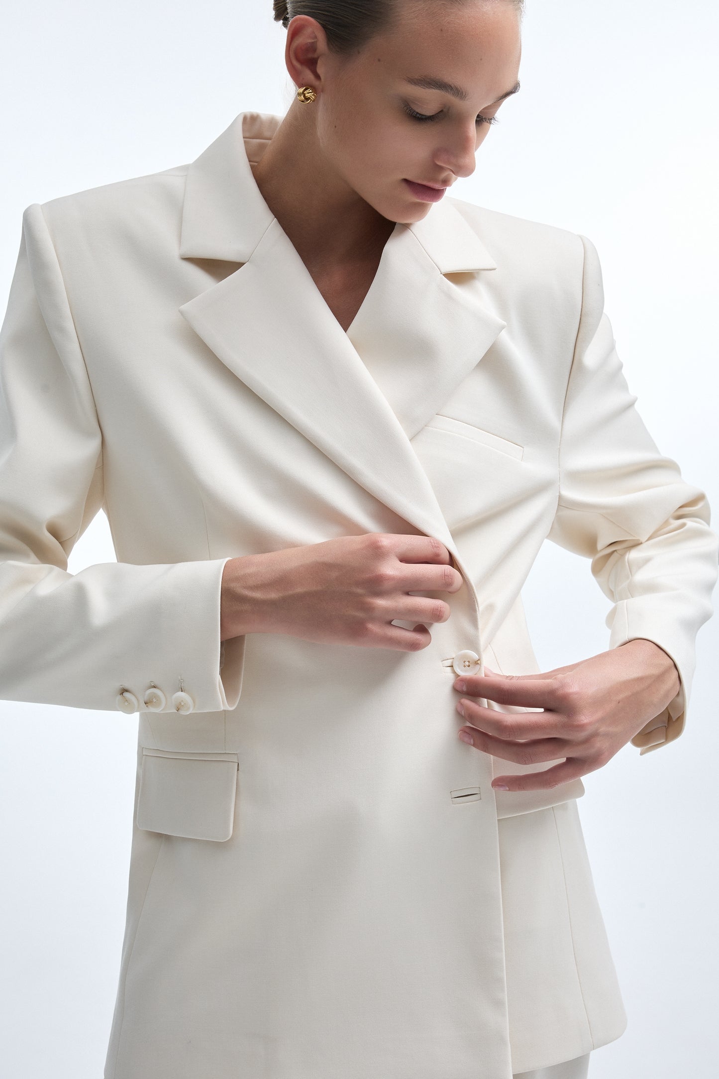 DYNASTY BLAZER ECRU