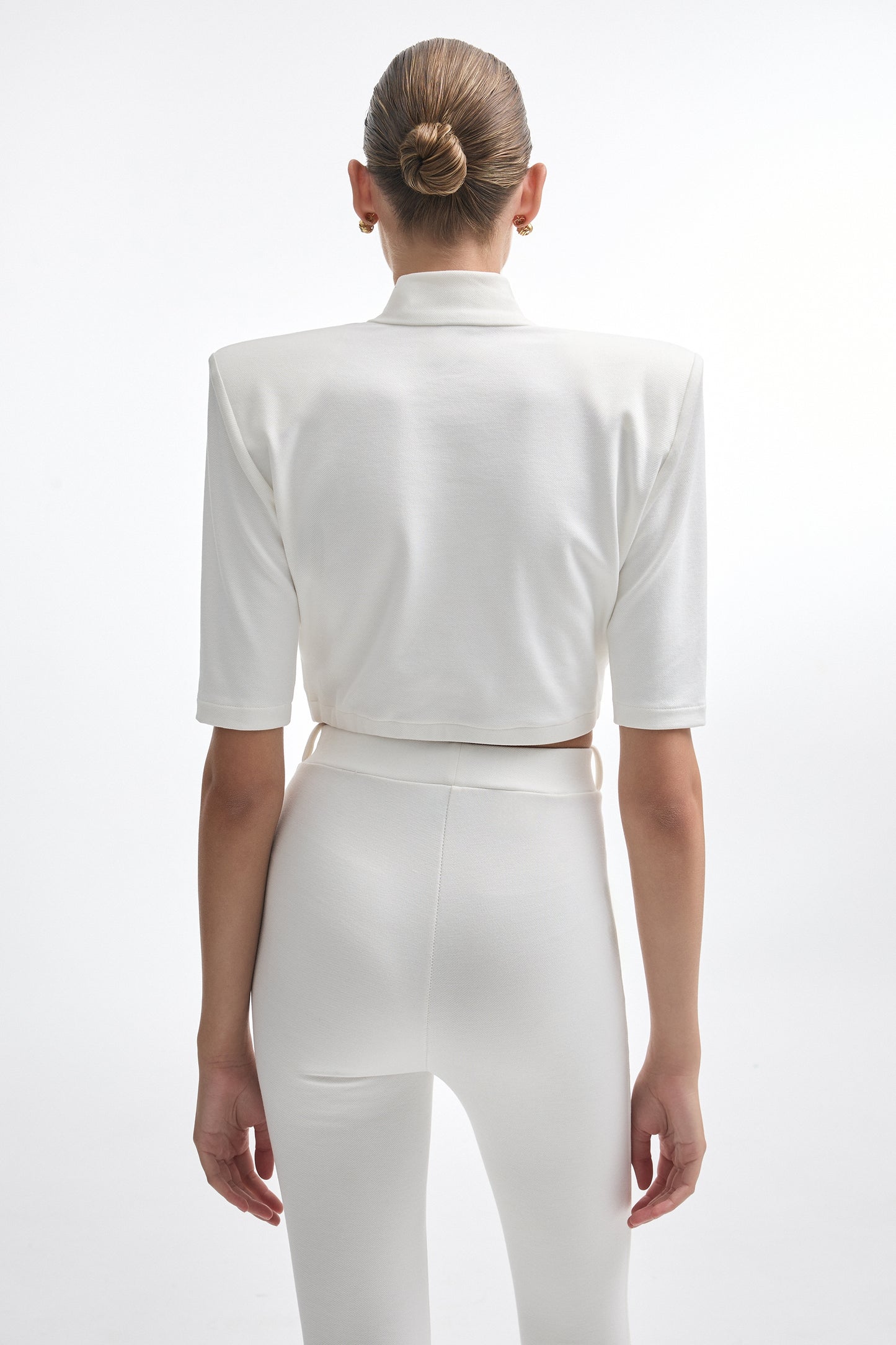 MELANIE CROP TOP OFFWHITE