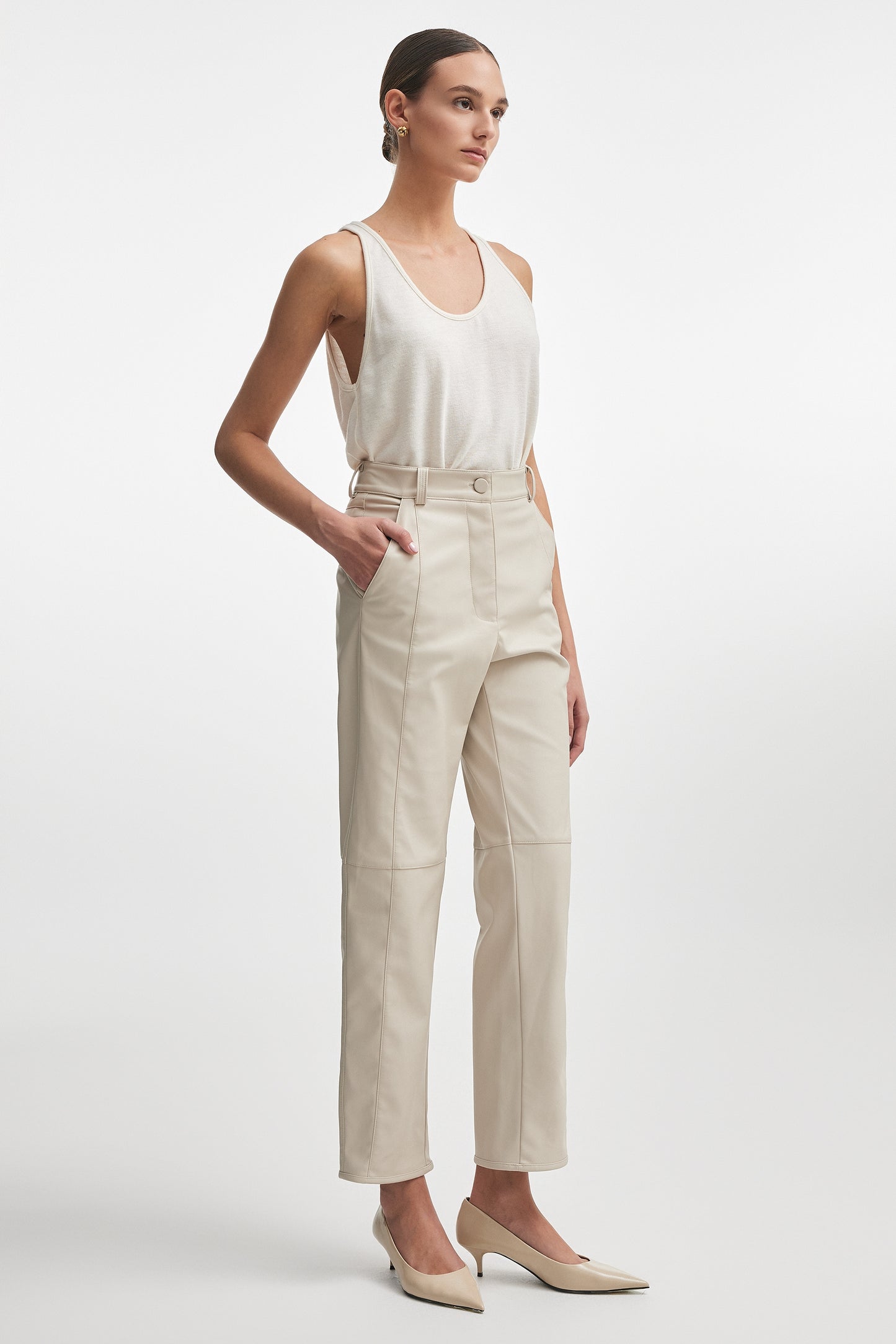 WALKMAN TROUSERS LIGHT BEIGE