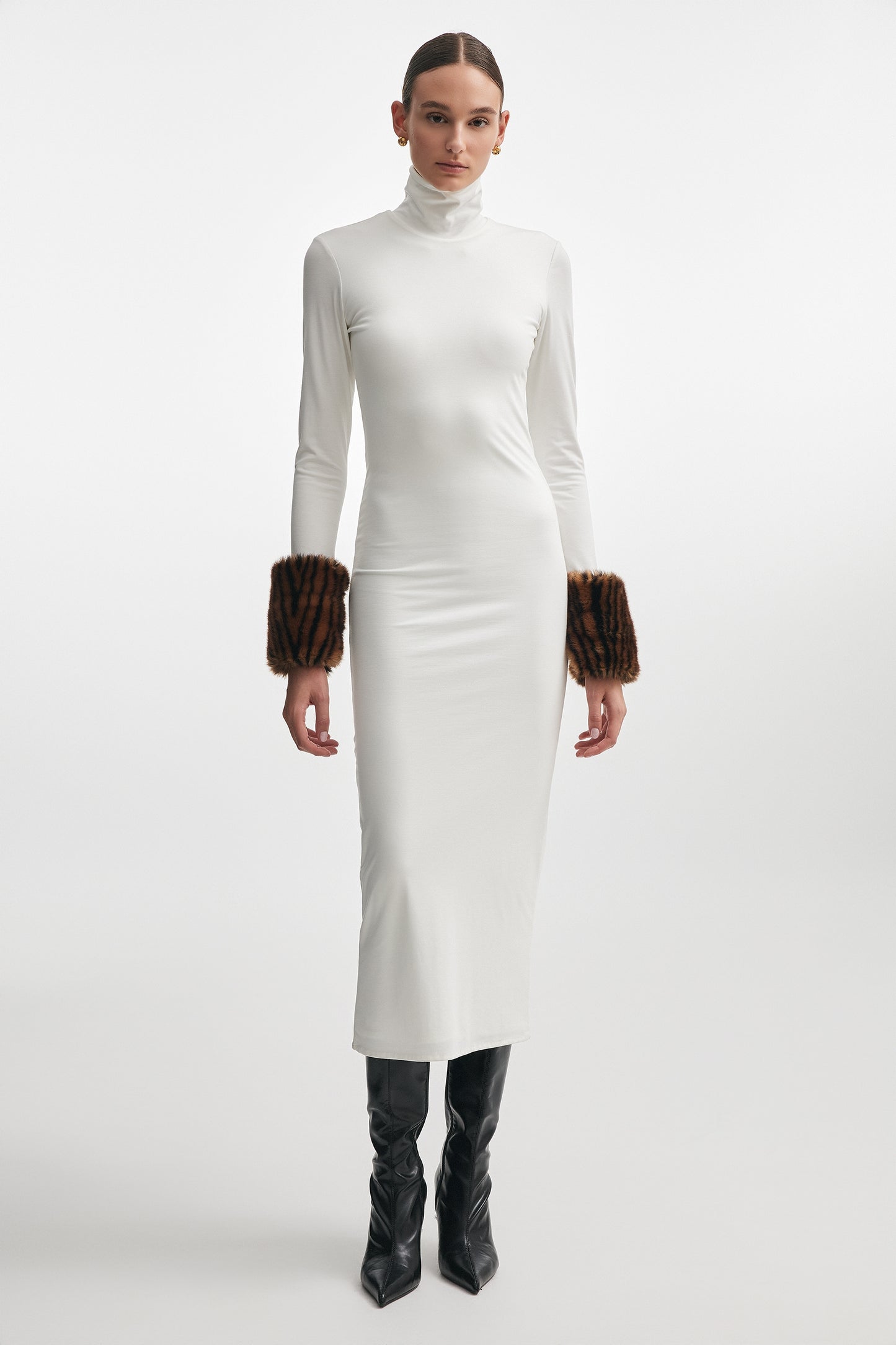 FRAN MAXI DRESS OFFWHITE