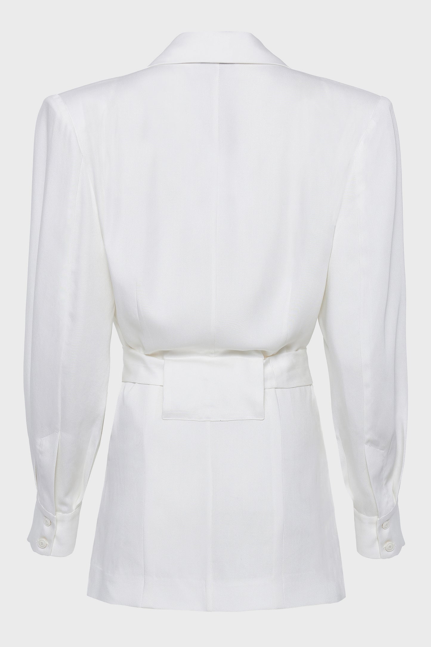 LETICIA BLAZER DRESS WHITE