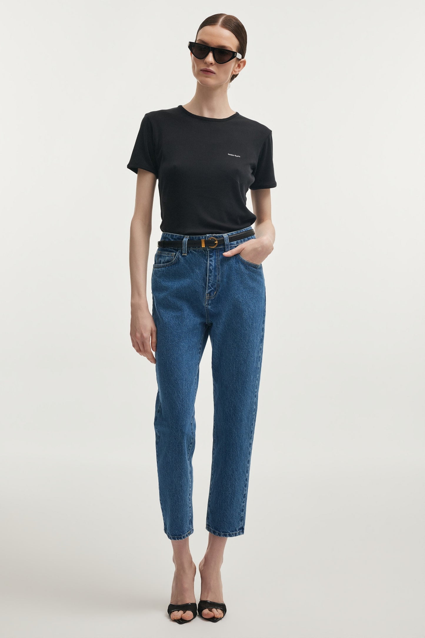 INDIGO DENIM TROUSERS