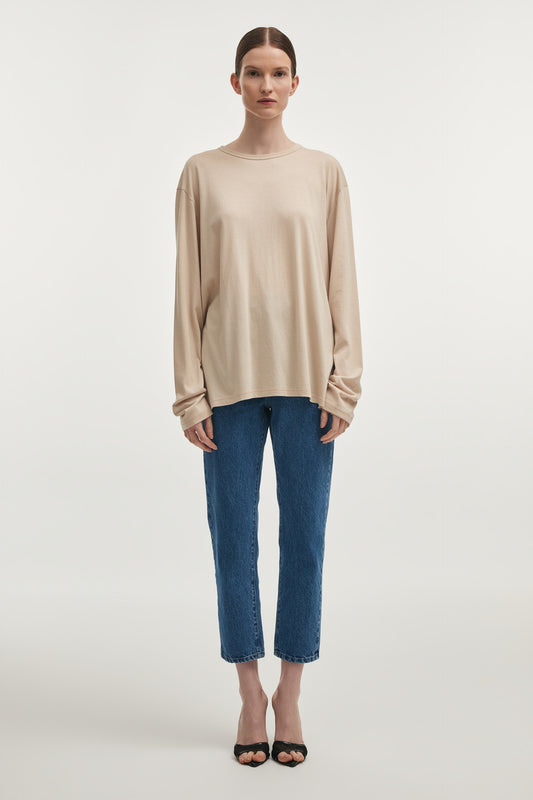 BILLIE BLOUSE BEIGE