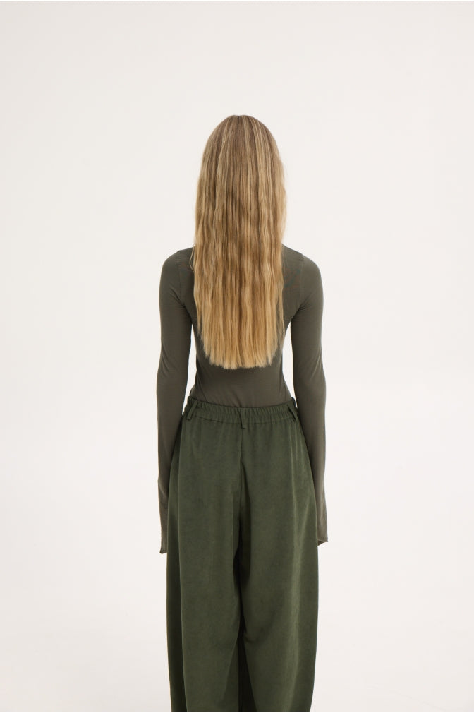 SARAH TURTLENECK TOP KHAKI