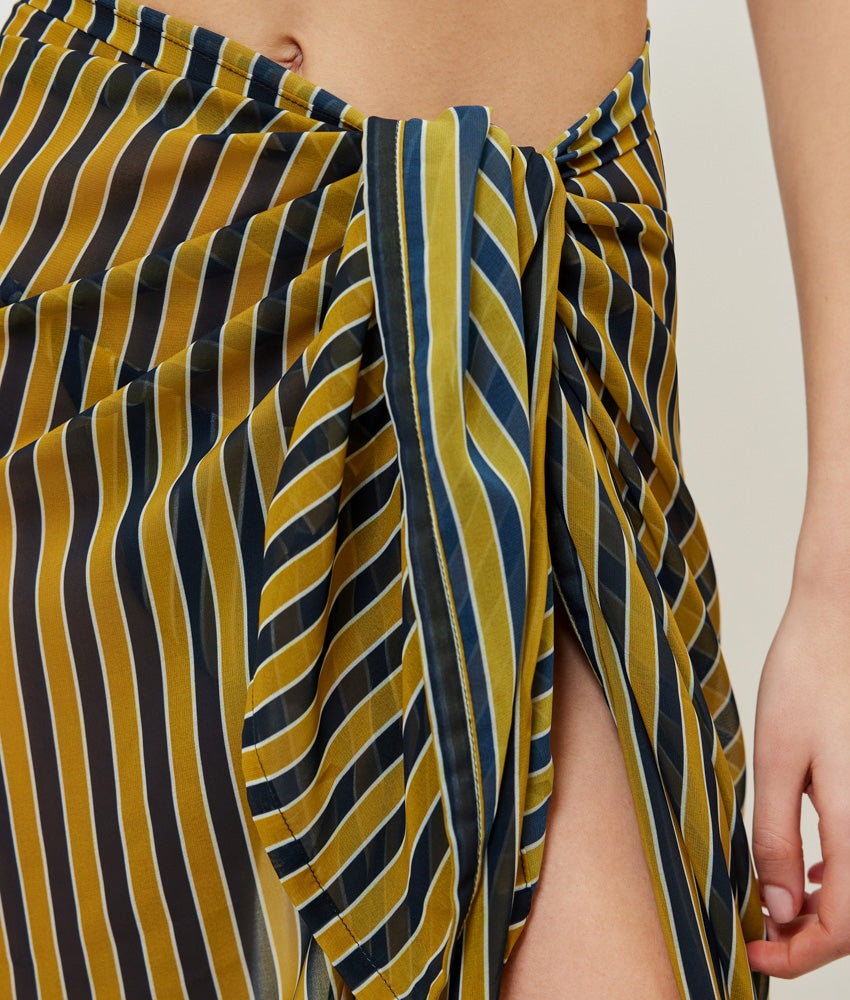 SEABREEZE PAREO ORO STRIPES