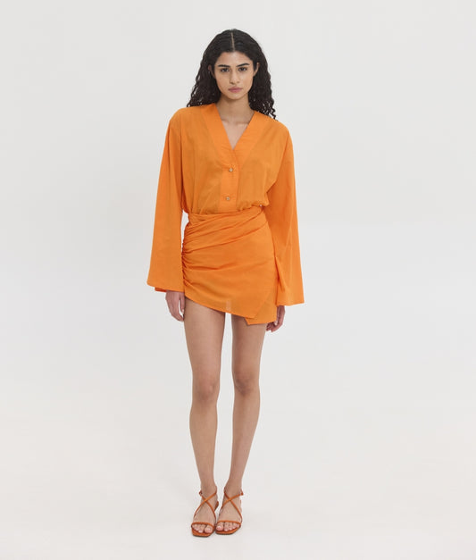 SOLENE DRESS PAPAYA