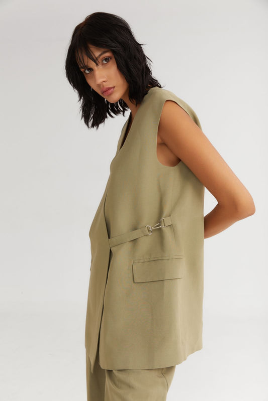 The Gelato Vest Khaki