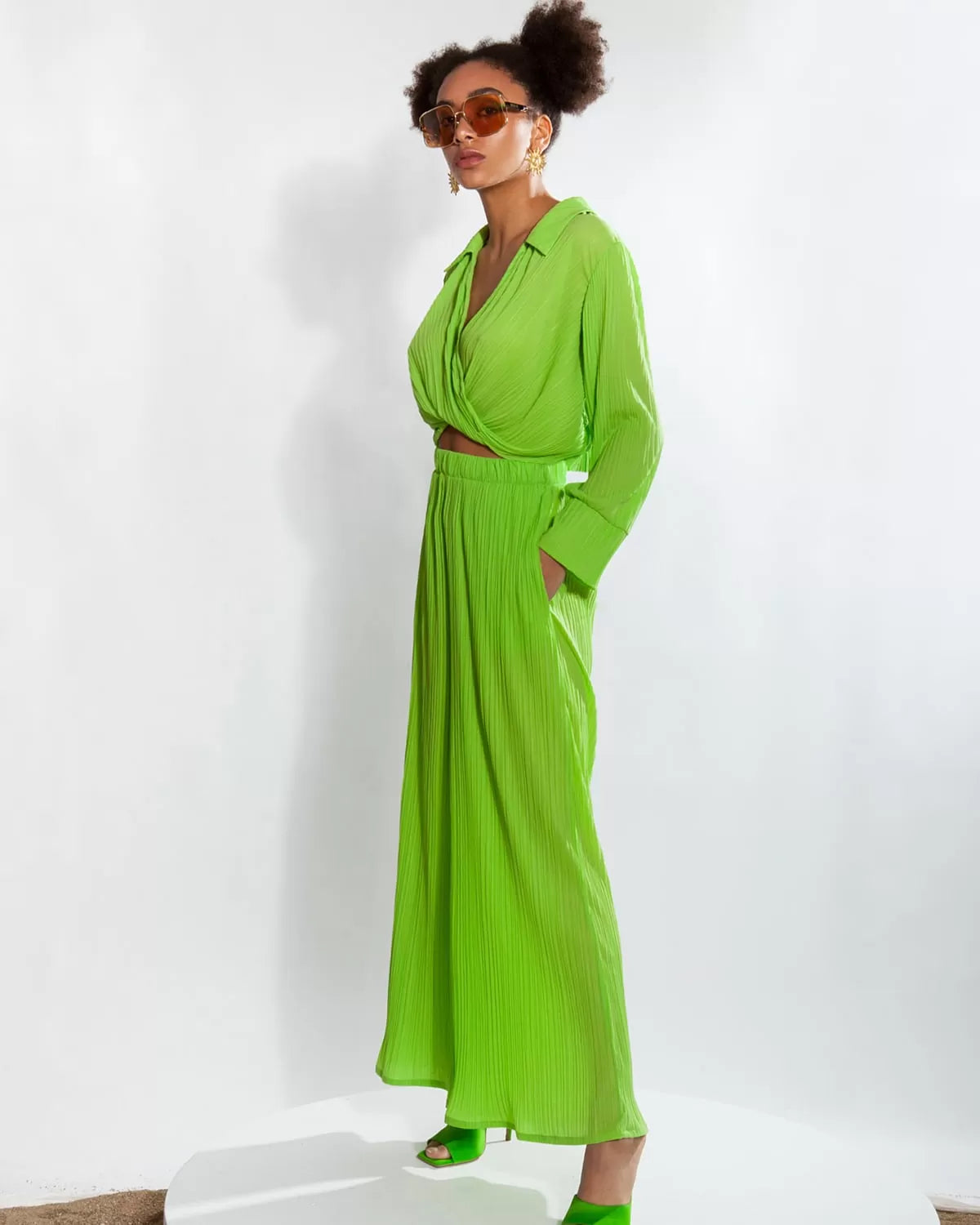 SHARIFA PANTS GREEN