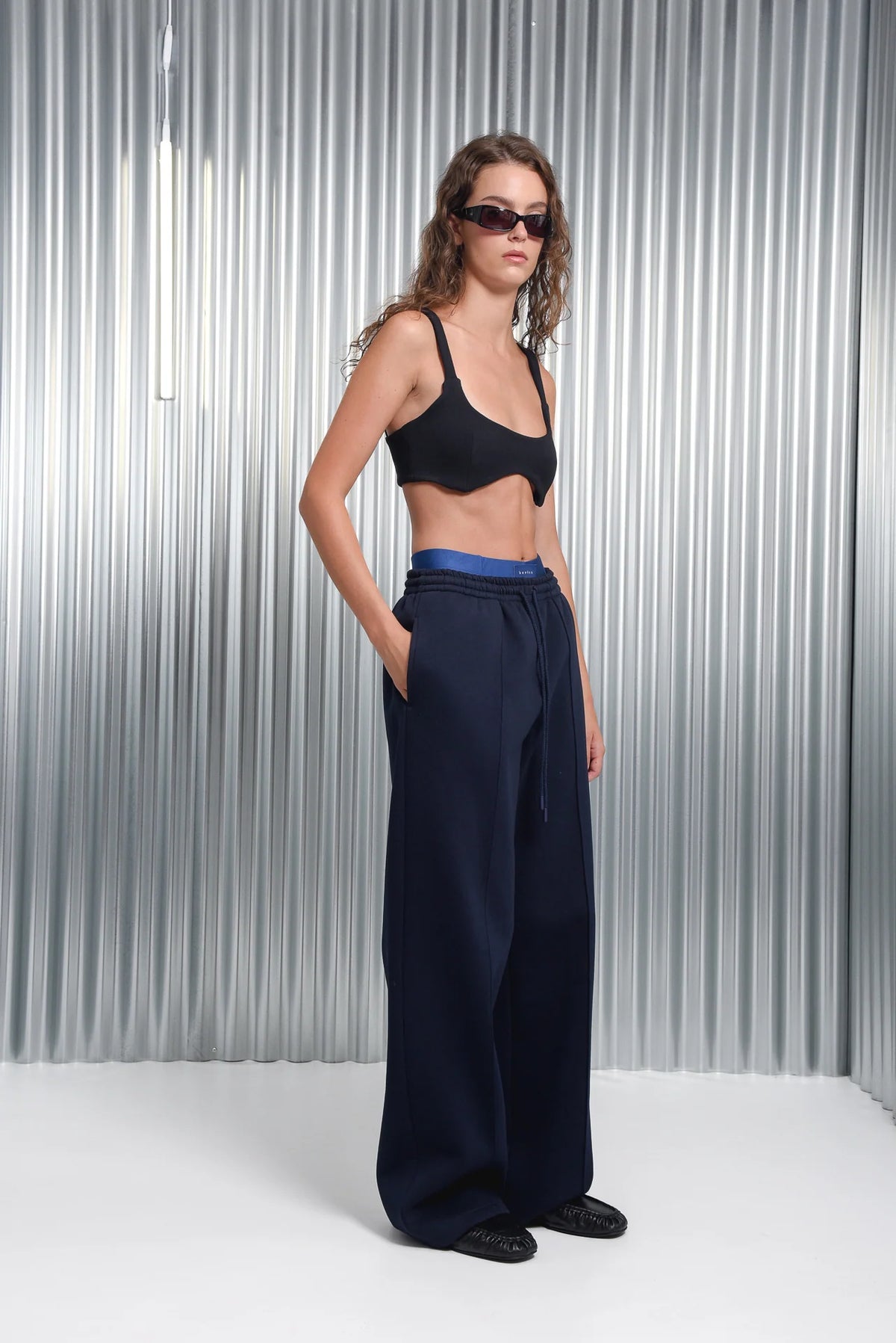 ARATA PANTS BLUE