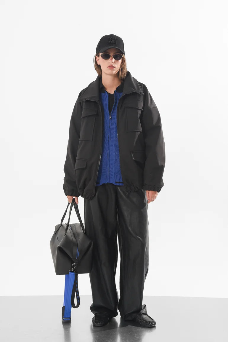 KURO PUFFER JACKET BLACK