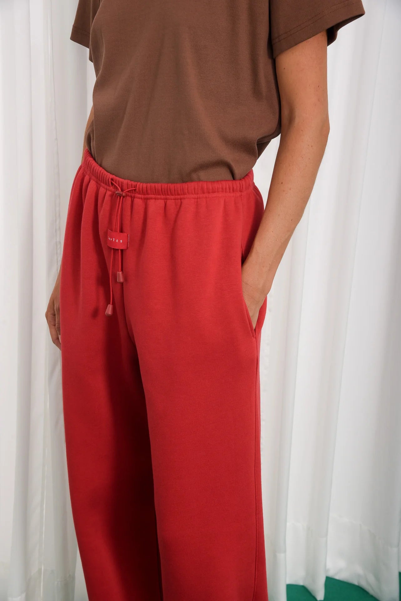SELFHOOD PANTS RED