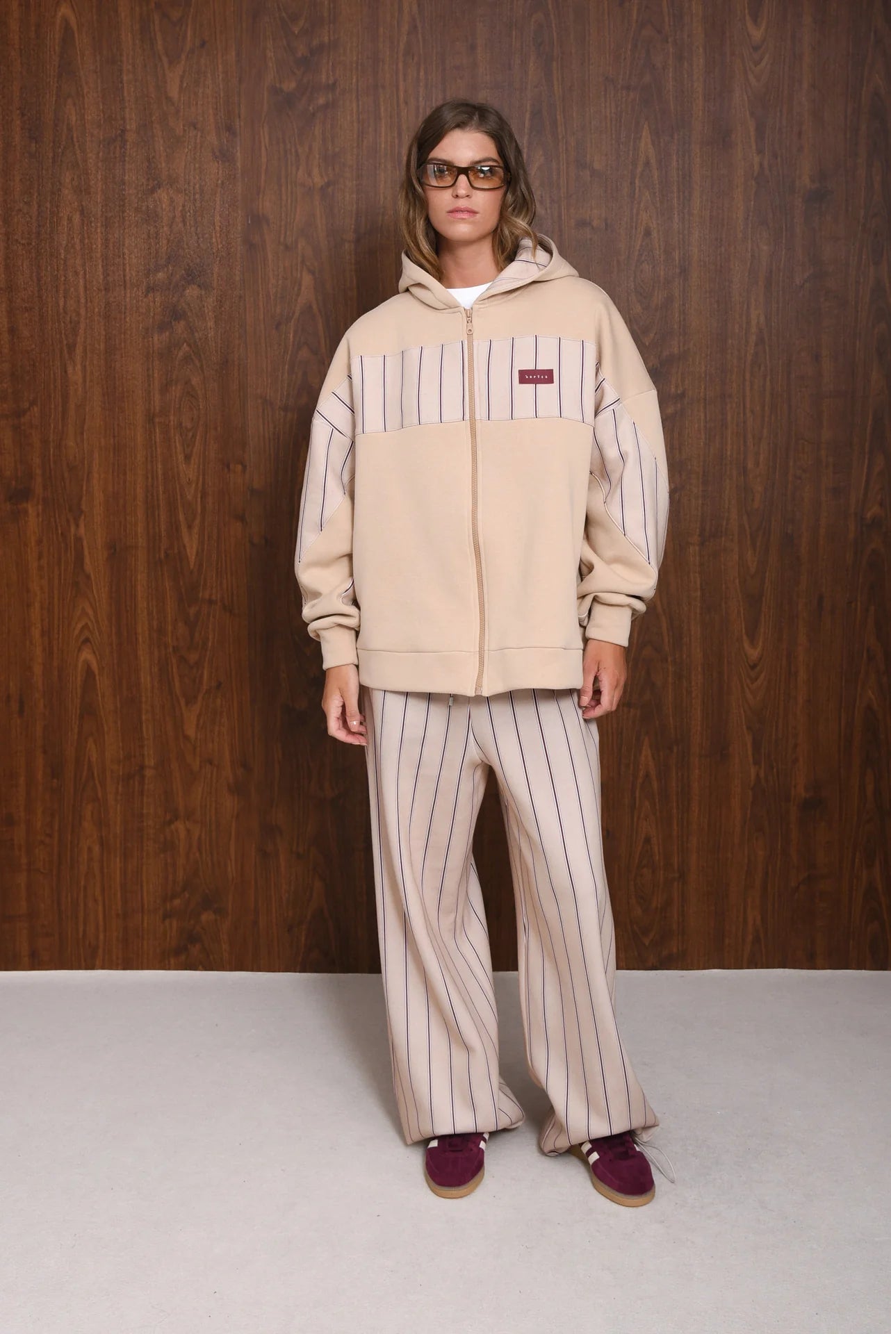 TRUE CARDIGAN BORDEAUX