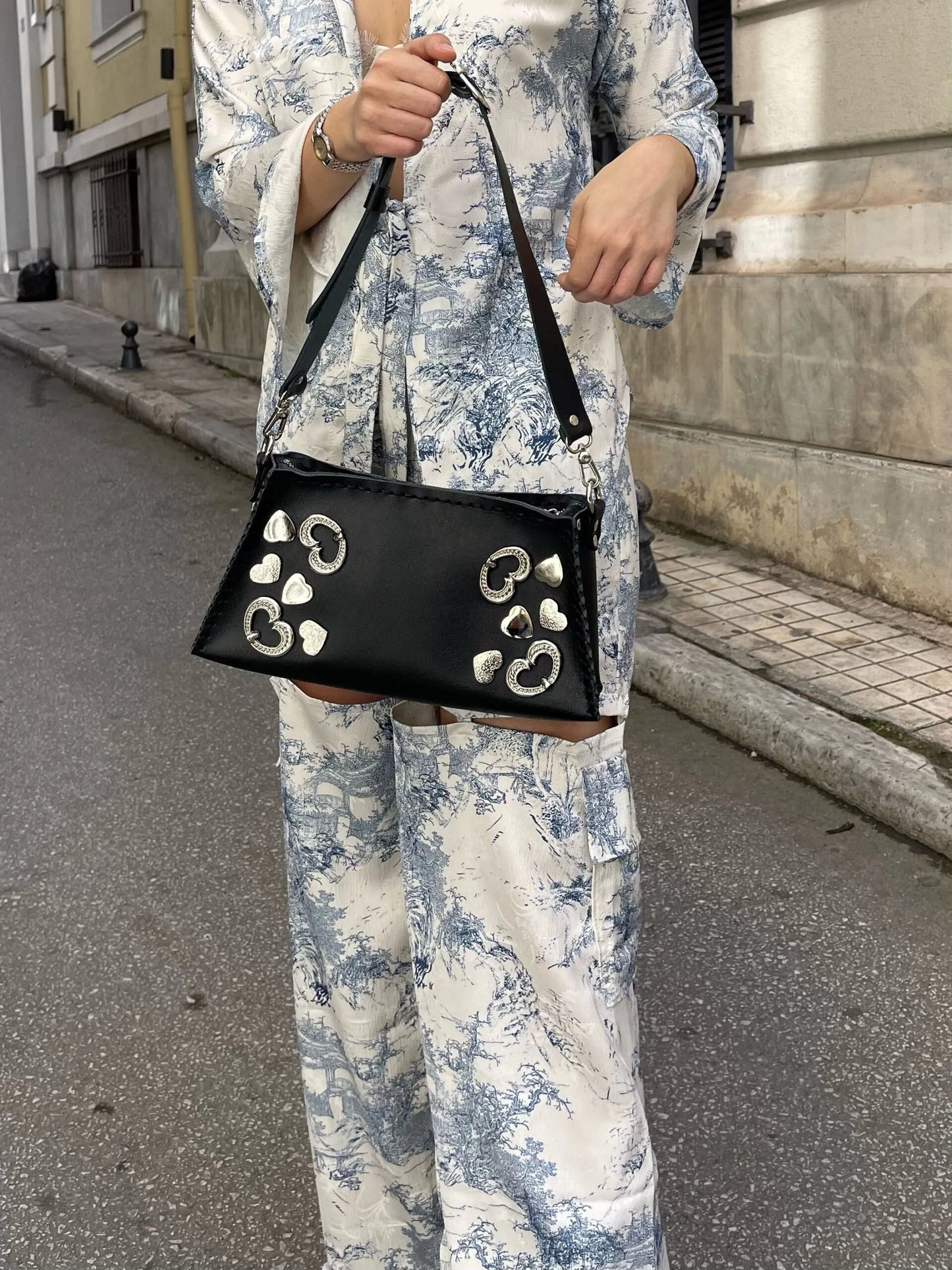 "Now and then" shoulder bag