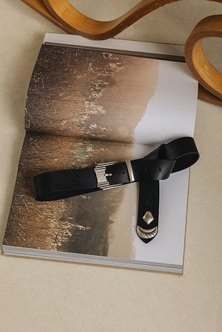 "Donna" leather belt