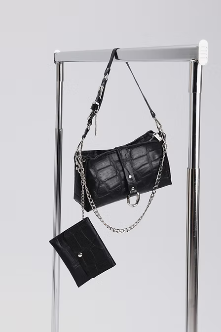 "Mexican moon" shoulder bag