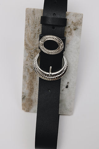 "Nothern sky" leather belt