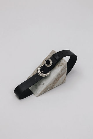 "Nothern sky" leather belt