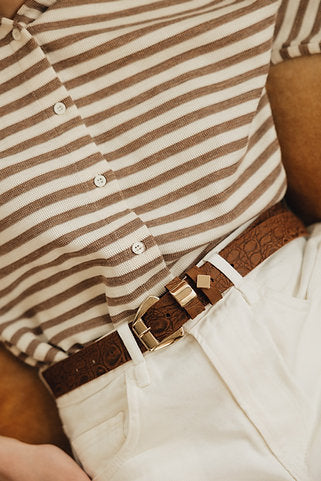 "Soul serenade" leather belt