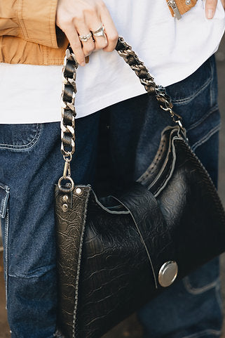 "To the wilder" shoulder bag