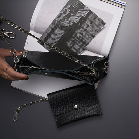 "What's a woman" shoulder bag