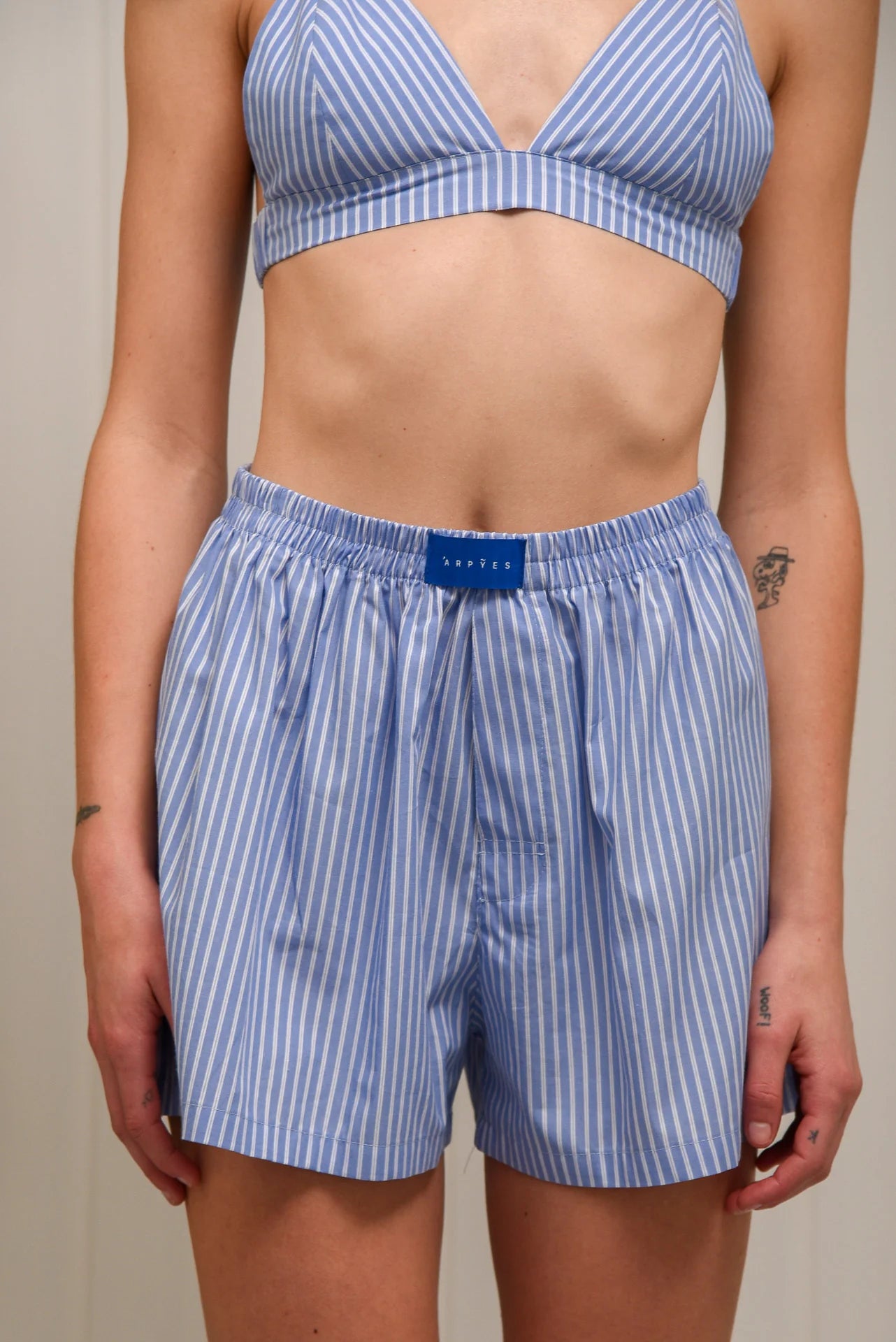 BREADFRUIT BOXER SHORTS BLUE