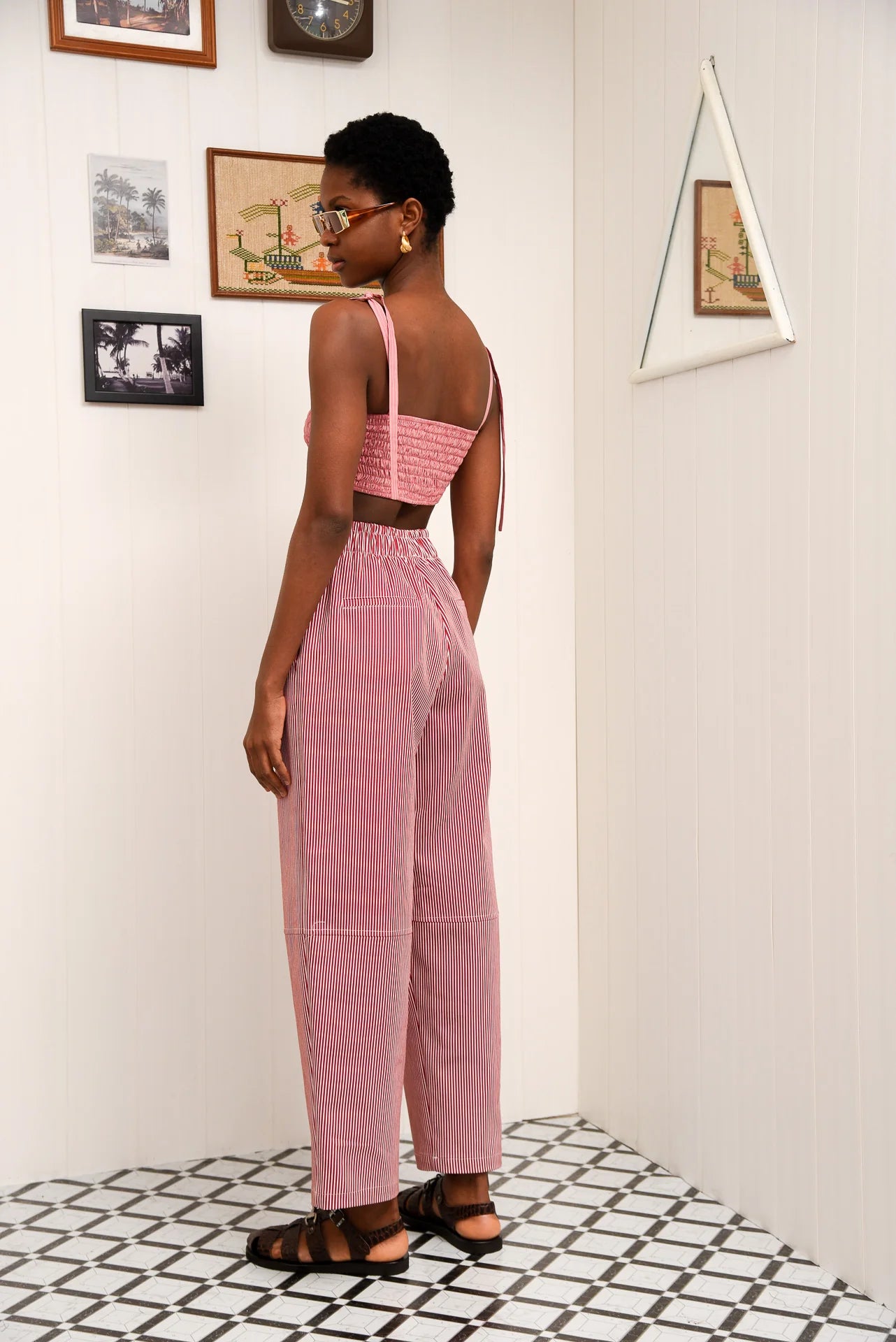 REGGAE PANTS RED